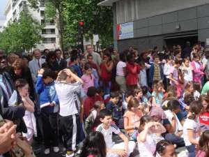 Enfants de l'école Gerty Archimède (12è arrondissement de Paris)
