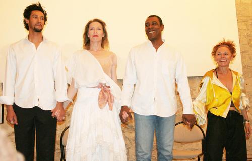 Stany Coppet, Anne Sée, Alain Foix et Caroline Ducrocq