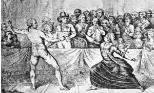 Duel des Chevaliers Saint-George et d'Eon à Londres le 9 avril 1787