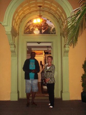 Entree principale de la maison