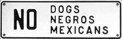 No-dogs-negros